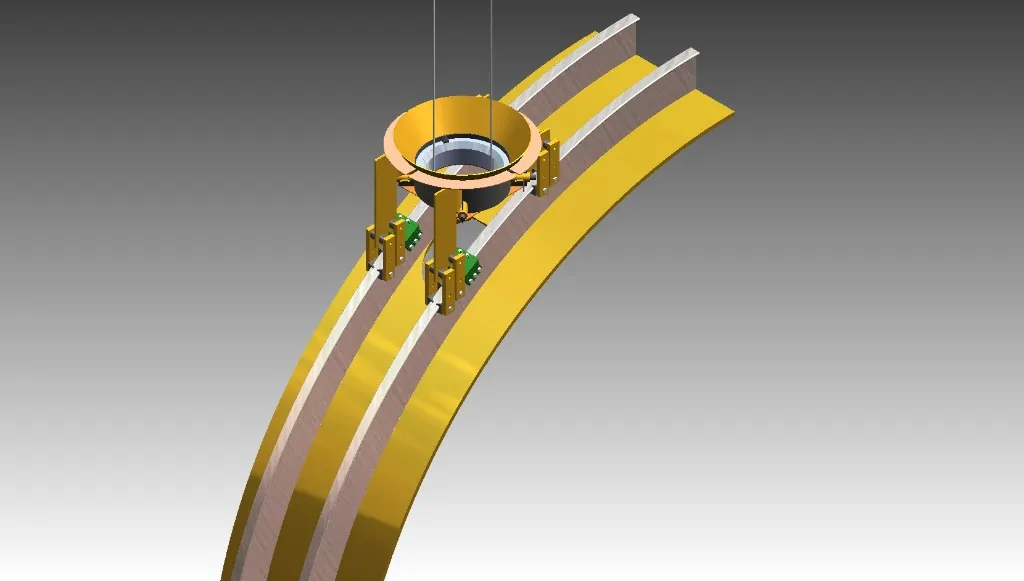 Speciale Hijstool - Curved Track