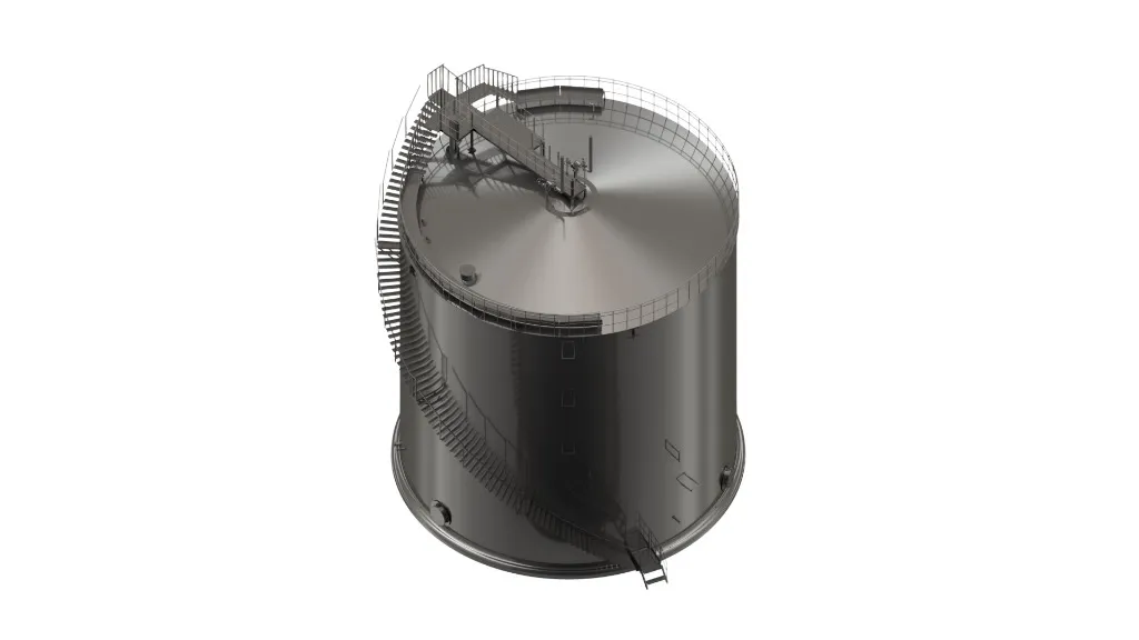 Opslagtank - Donkere Coating
