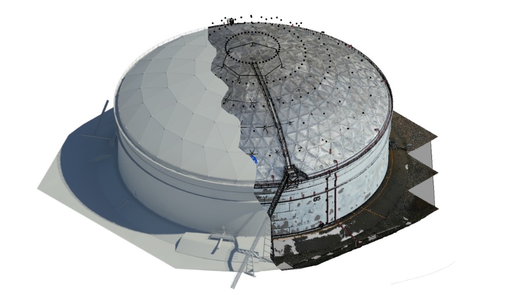 3D-CAD model en Point Cloud vergelijking